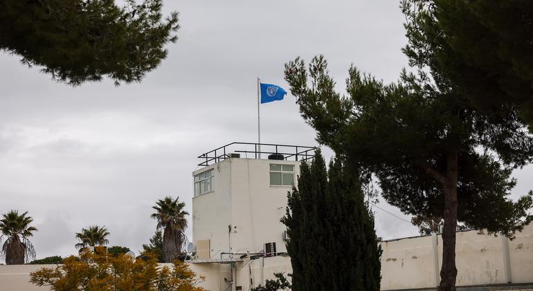 Oficinas de la UNRWA en Jerusalén.